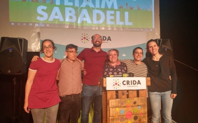Anna Lara, Lluís Perarnau, Maties Serracant, Nani Valero, Glòria Rubio i Míriam Ferràndiz | Pere Gallifa